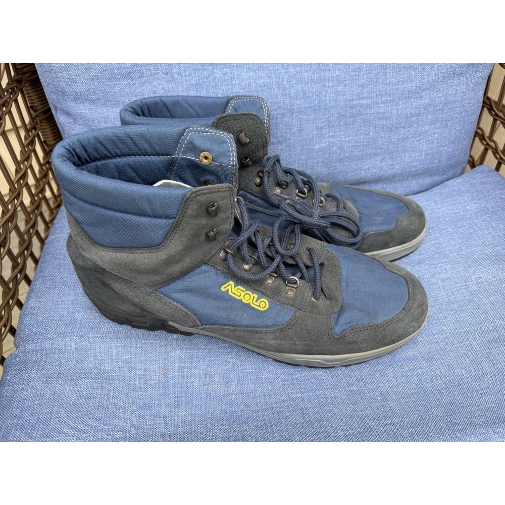 ASOLO Mens Hiking Boots size 13 blue/black
